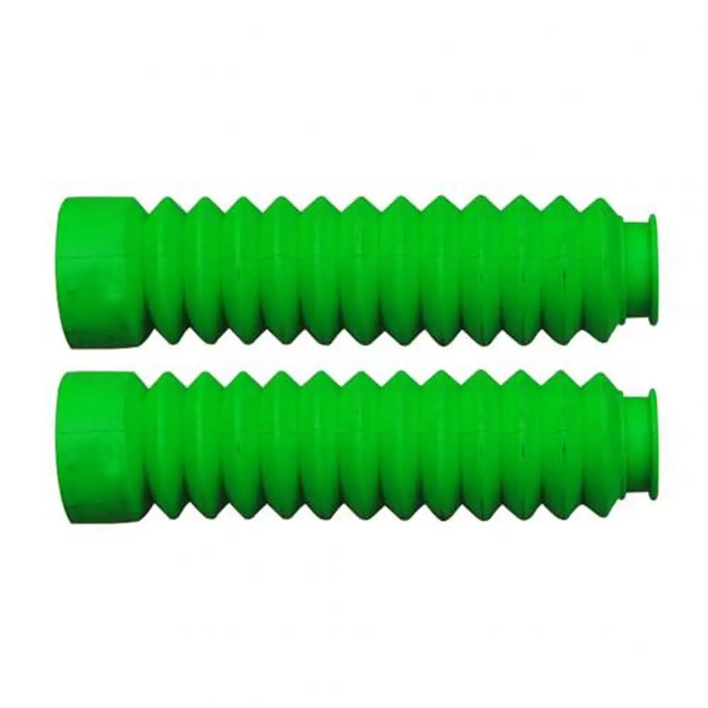 With Iron Ring Gators Gaiters Motorcycle Front Fork Cover Front Fork Boot Cover Shock Damping Dust Cover Shock Dust Guard