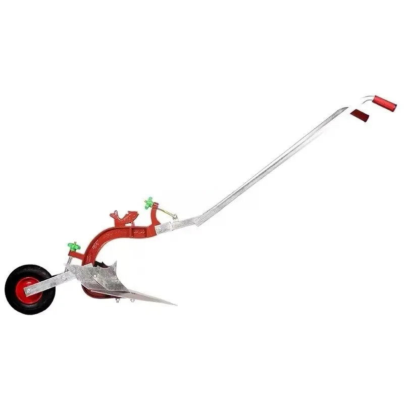 

Manual Hand Tiller Hand Plough Mini Soil Loosening Tool For Garden Vegetable Plot Family Farm Cultivation Weeding Planting