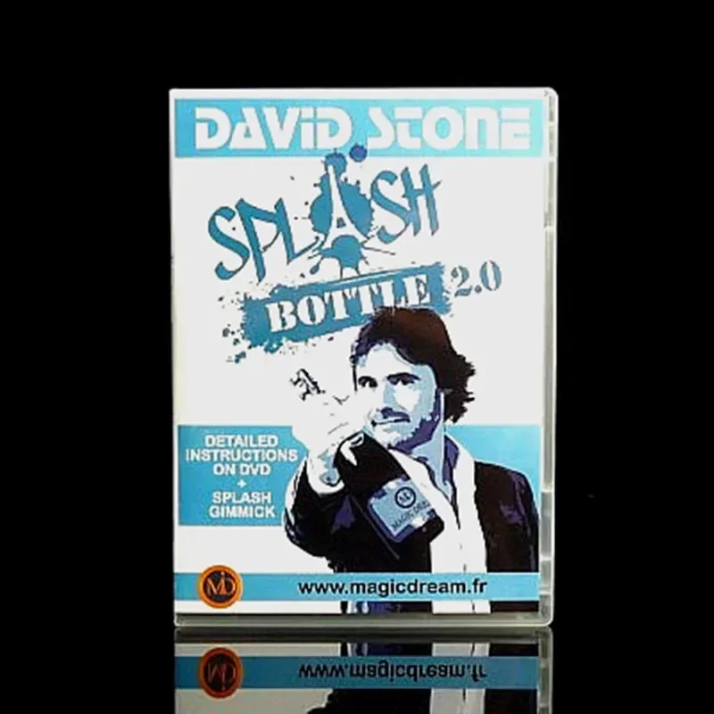 

Splash Bottle 2.0 By David Stone Close up Magic Tricks Stage Magic Mentalism Magia Magicians Prop Gimmick Accessory Illusion