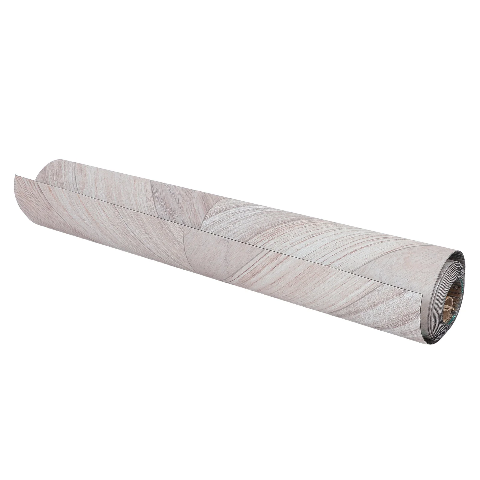 1 لفة 0.6 متر × 3 متر × 1.5 مللي متر بلاط ذاتي اللصق مقاوم للماء عصا الفينيل على الأرض مظهر خشبي غطاء الأرضية للمنزل والمكتب