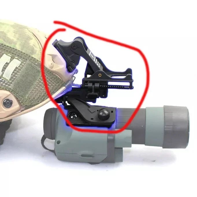 Tactical Helmet NVG Mount + J Arm + Fixed Module For Yukon Spartan 4X50 Monocular Night Vision Goggles , Excluding Helmets & NVG