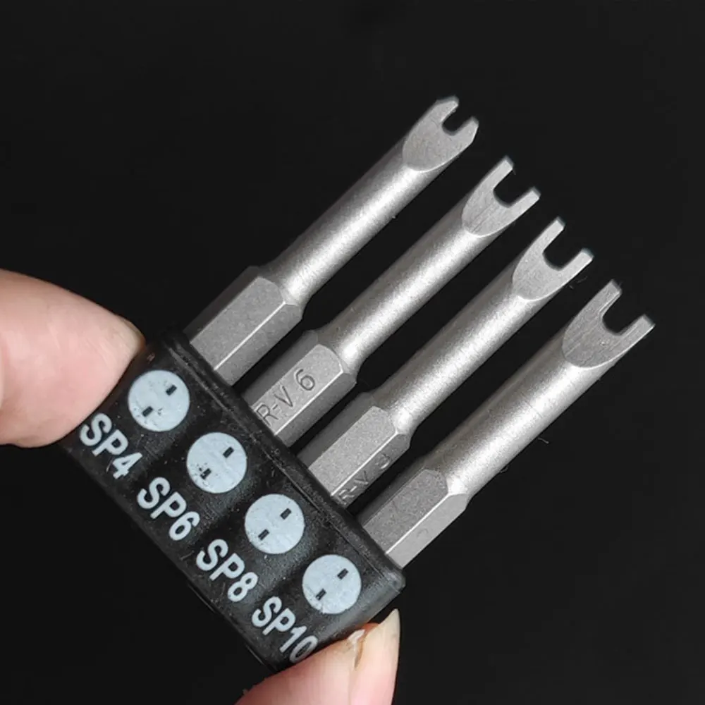 4/5/7 Pcs Special-shaped Screwdriver Set 50mm U-shaped Y-Type Triangle Inner Cross Three Points Screwdriver Bit Tool