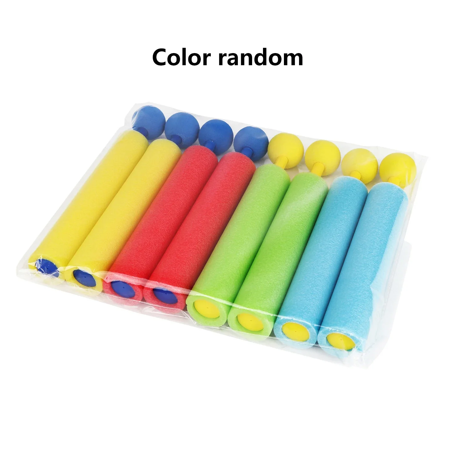 Sommer Strand Wasserspiel zeug gerade Rohr Schaum Eva Material ziehen Typ Hochdruck Wasser pistole kleine Wasser pistole Farbe zufällig