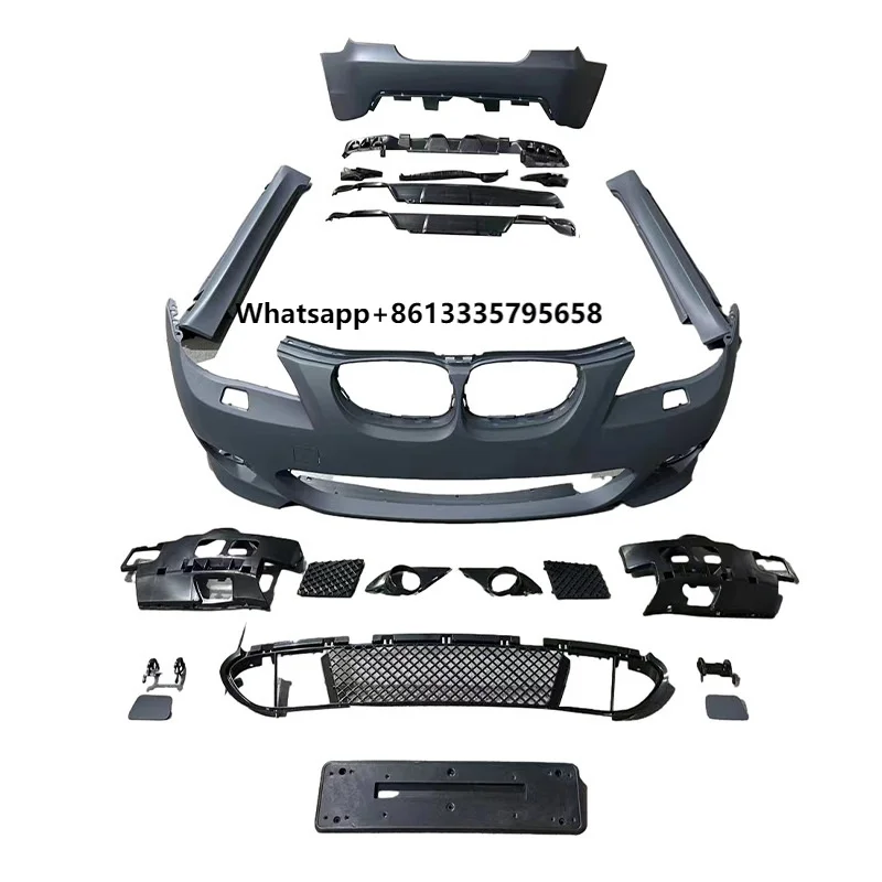 

2003-2009 for 5 Series E60 Body Kit Modified MT Front & Rear Bumpers with Side Rails New Auto Protection Accessories