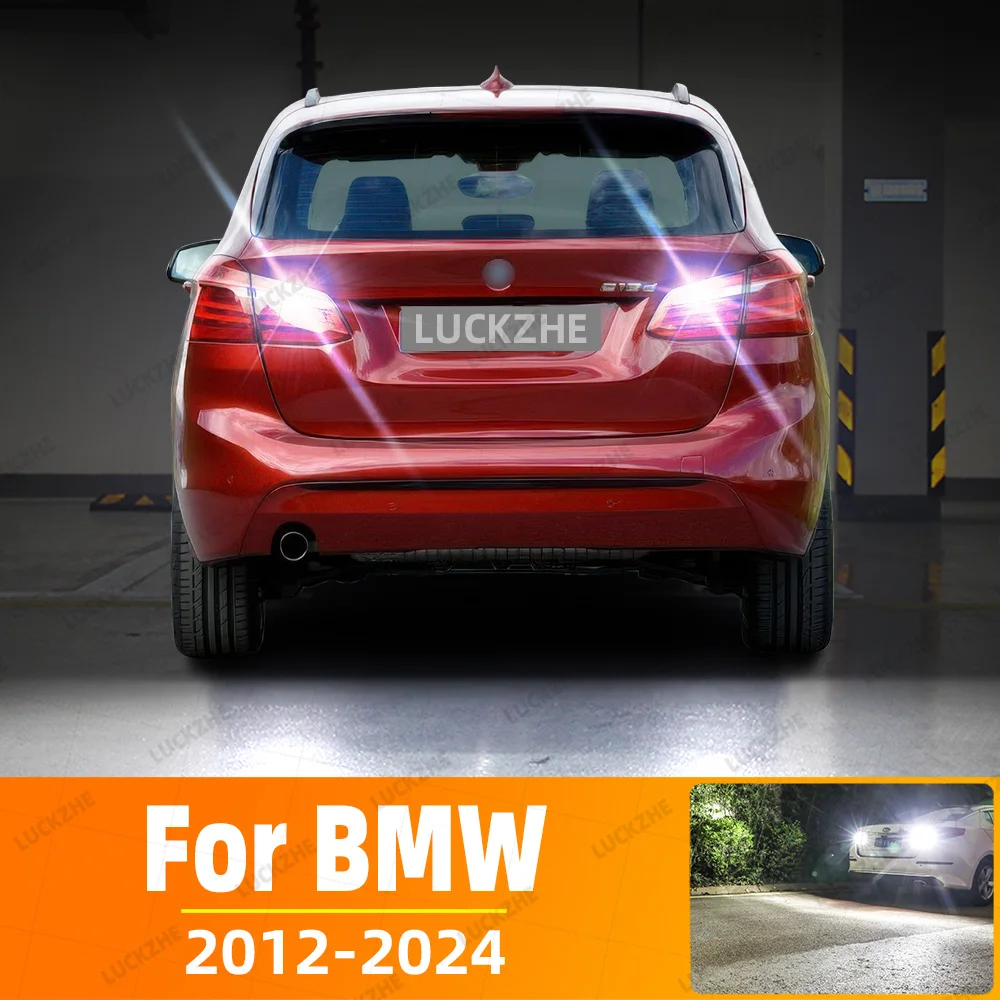 2Pcs Car Backup LED Reverse Light For BMW 2 Series Active Tourer F45 Convertible F23 Coupé F22 F87 Gran Tourer F46 2012-2024