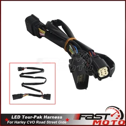 Tour-Pak Quick Disconnect Adapter Harness Tour Paks Cable Wire Plug For Harley CVO Road Glide FLTRXSE 2023 Street Gide 2023-2024