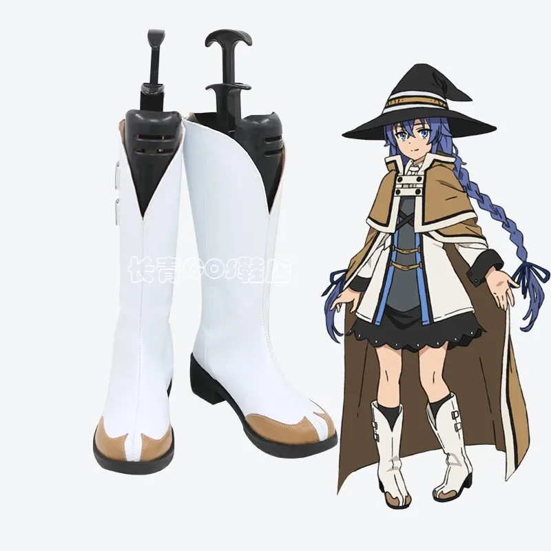 

CosplayMushoku Tensei Jobless Reincarnation Roxy Migurdia Cosplay Shoes Boots Halloween Party Accessories women men Carnival Boo