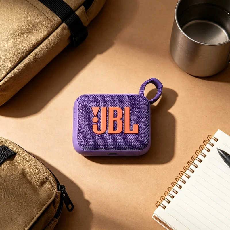 JBL GO4 Compact Outdoor Bluetooth Speaker With Stable Bluetooth For Travel