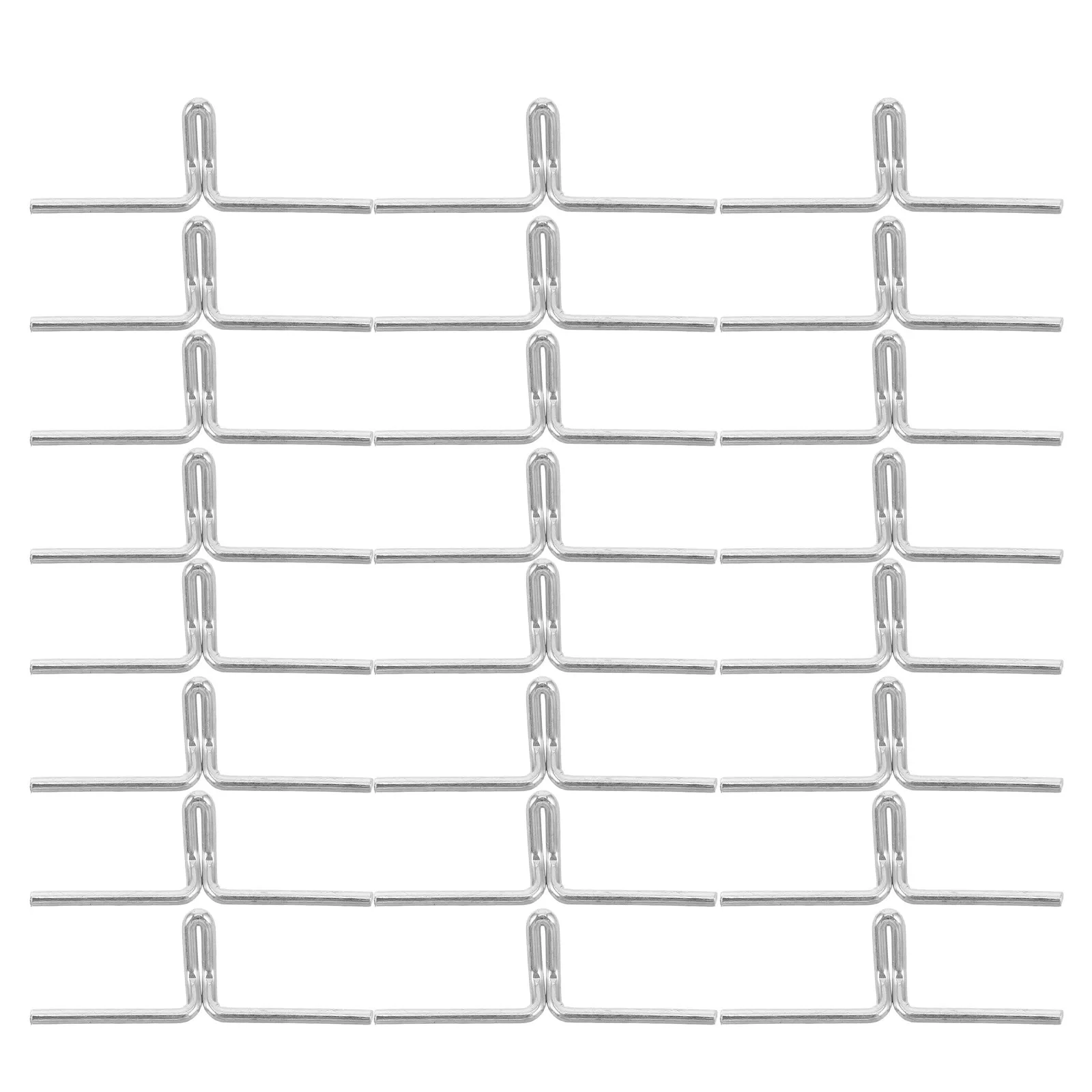 100Pcs Metal Chair Webbing Clips Furniture Clip Clamps for Sofa Frame Repair Couch Upholstery Webbing Fastener Clip