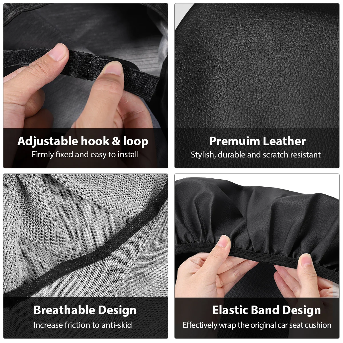 

Черный водонепроницаемый чехол на седло мотоцикла, мягкий дышащий чехол для сиденья электрического велосипеда, нескользящая эргономичная подушка на шнурке