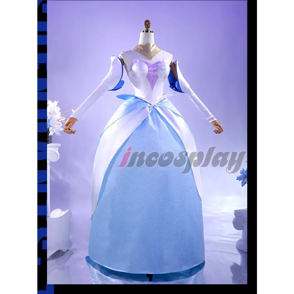 Guinevere Cosplay Costume Wig Anime Women Evening Dress Guinevere Knights Cosplay Halloween Plus Size