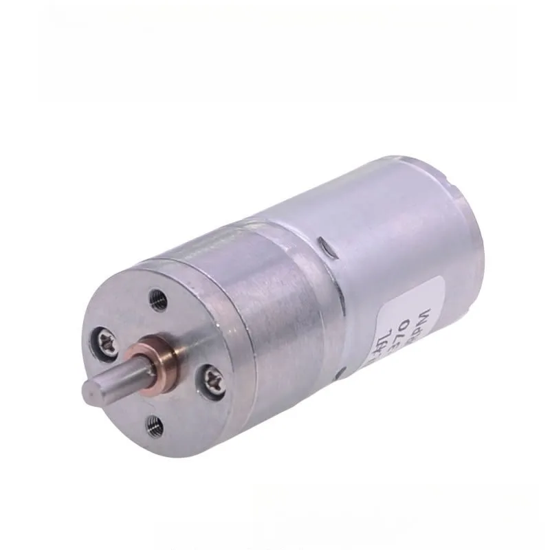 JGA25-370 Geared motor DC motor 6V 12V 24V electric gear motor high torque 5/10/15/30/60/100/150/200/300/400/500/1000/1200 rpm view 2