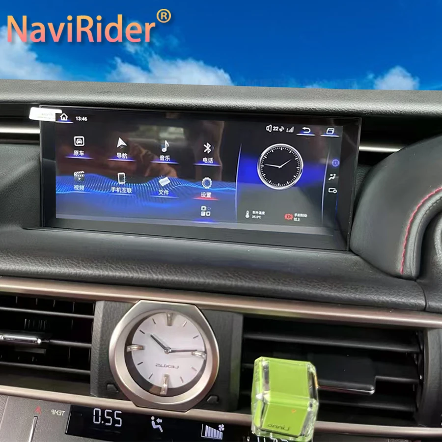 

10.25'' Screen For Lexus RC IS 200 250 300 350 200t 300h 2017 RHD Auto Multimedia Screen GPS Video CarPlay Android 13 Car Radio