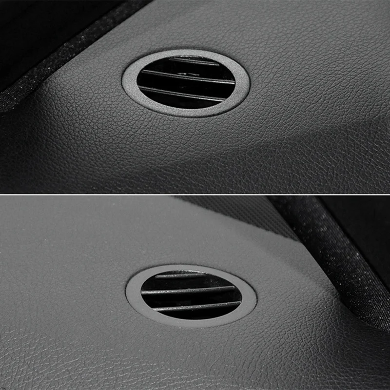 Gray Side Dash Air Outlet AC Vent Grill Panel Cover For Mercedes Benz E-Class W212 E300 2009-2015