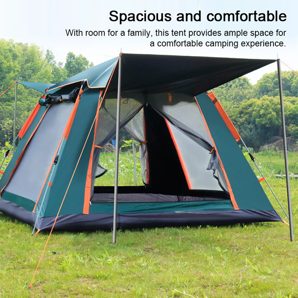 Outdoor Self-driving Travel Camping Tent Automatic Quick-opening Tent Rainproof Sunshine-proof Tent Fishing Sunshine Shelter