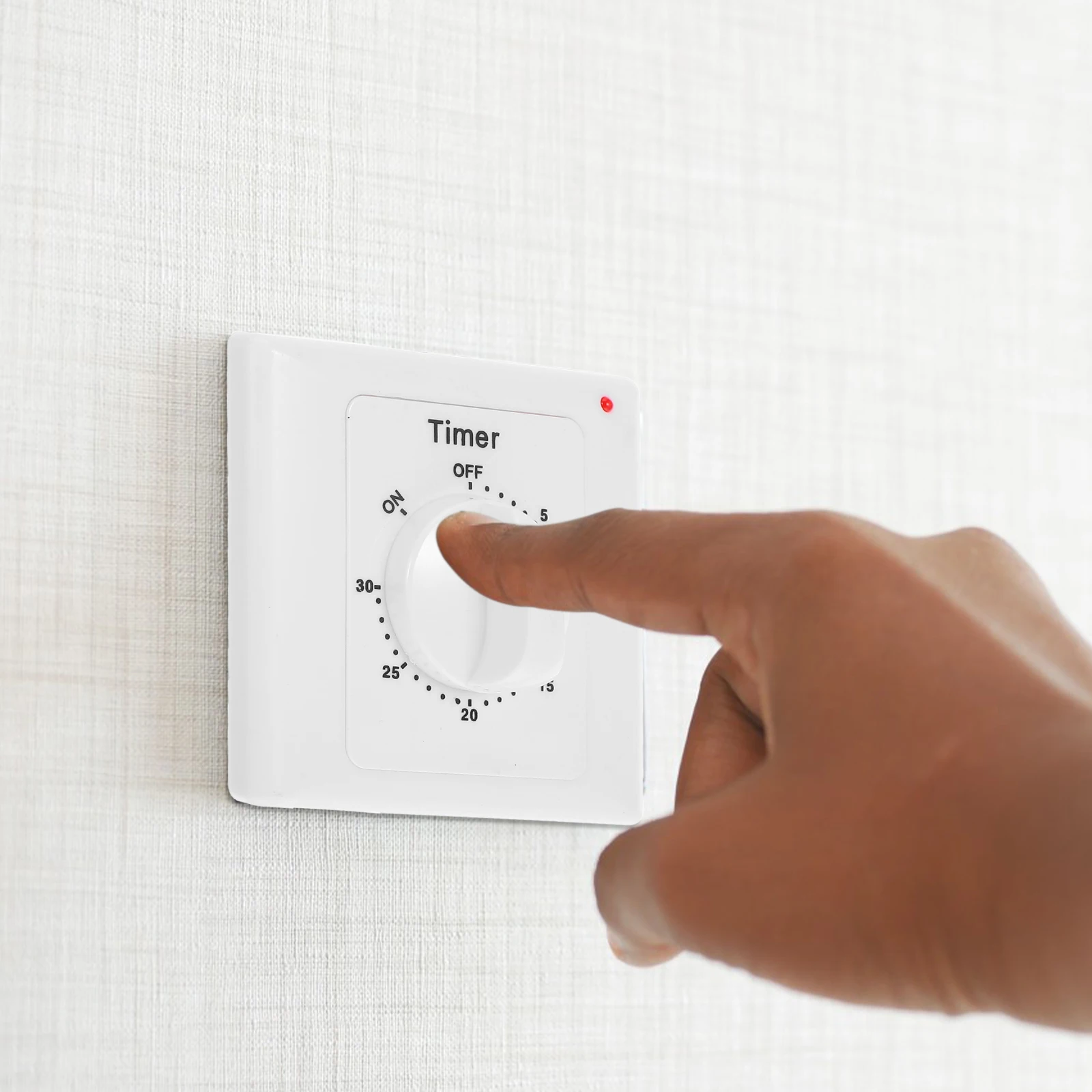 

Timer Control Switch Digital Plug-in Outlet Timer for Indoor Electrical Wall Light Switch Timers with Countdown Function