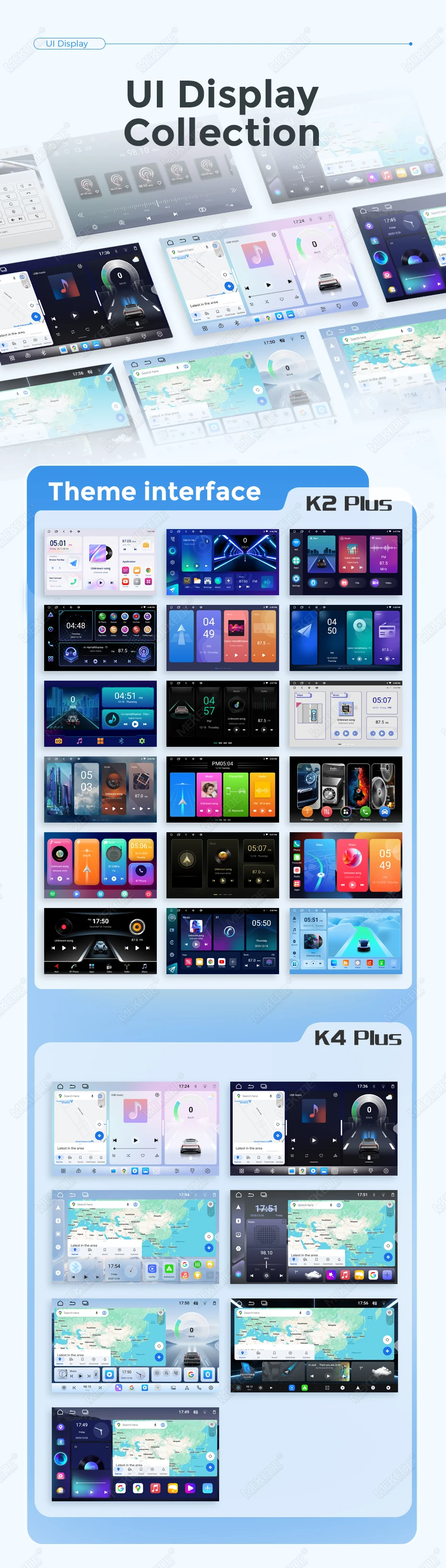 MEKEDE 7 Zoll Android 15 Autoradio 4G Carplay Für VW Passat Golf Tiguan Jetta Polo Seat Altea Leon Skoda Octavia GPS USB Typ-C – Detail 30