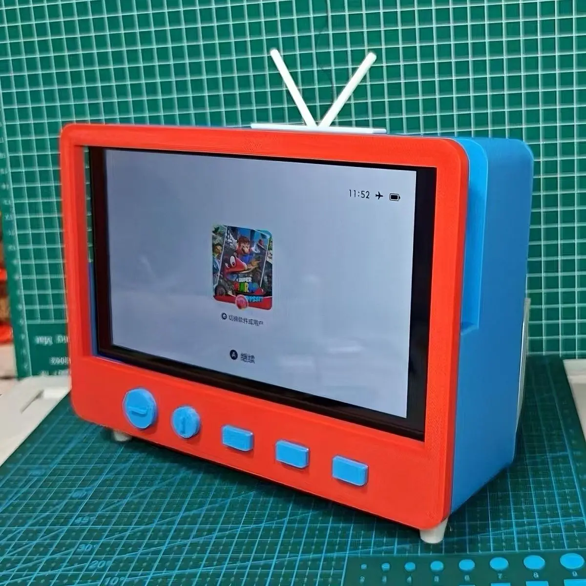 

For Switch 2 Retro TV Dock Ally Rog Game Ventilation and Cooling Port Charging Console Storage Game Console Stand