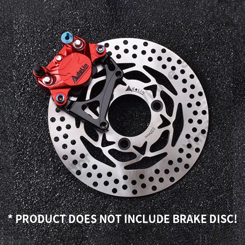 Original 84mm Adelin CNC ADL-17 motorcycle 34mm x 2 piston Rear brake calipers pump mounting for MSX125 NIU N1 BWS RS100 GTR M3