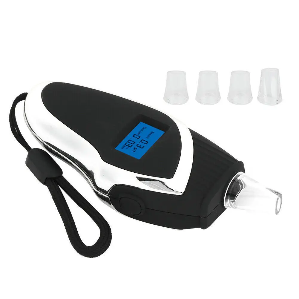 

TY900 Portable Alcohol Tester LED Backlit Display Professional Digital Breath Analyzer