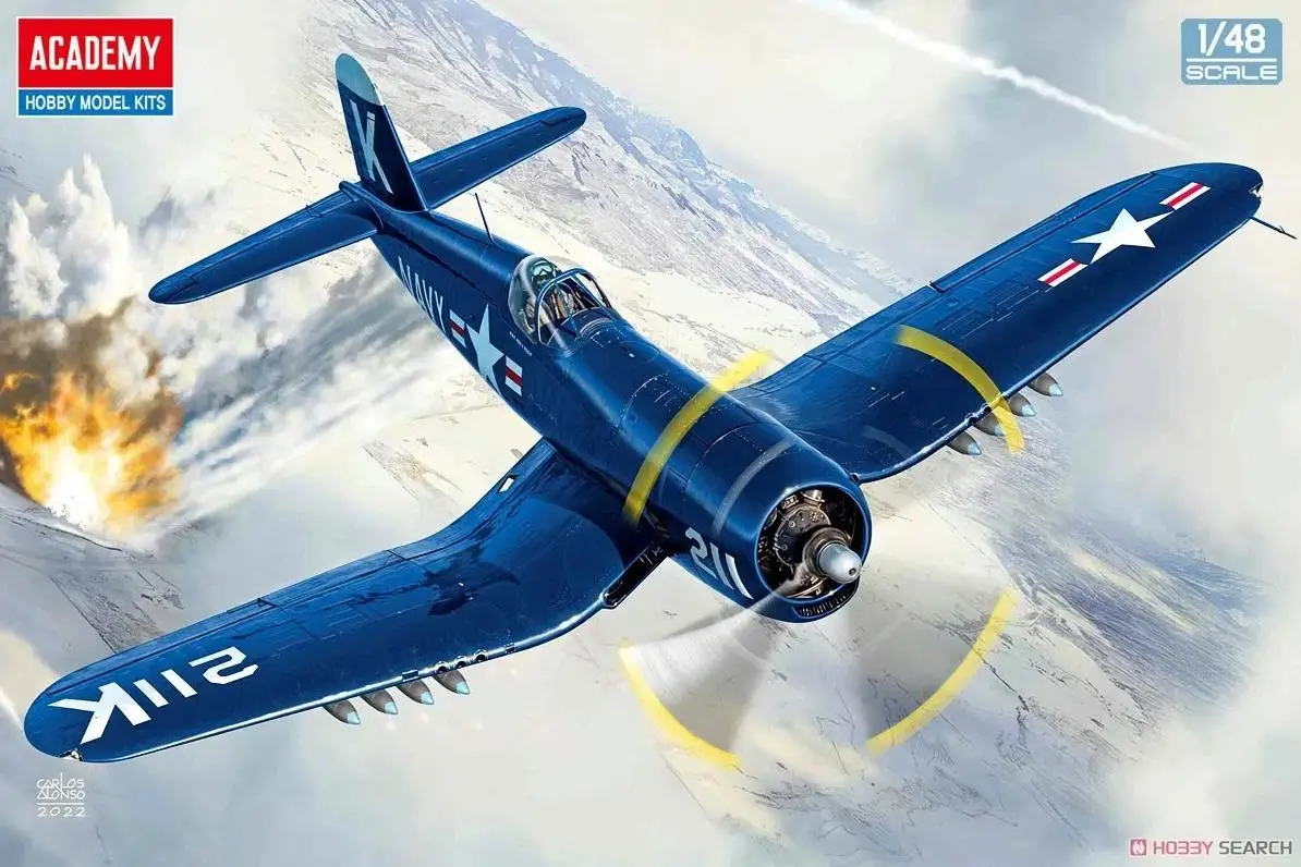 Academy Hobby 12353 1/48 F4U-4 Corsair `Battle of Chosin Reservoir` Plastic