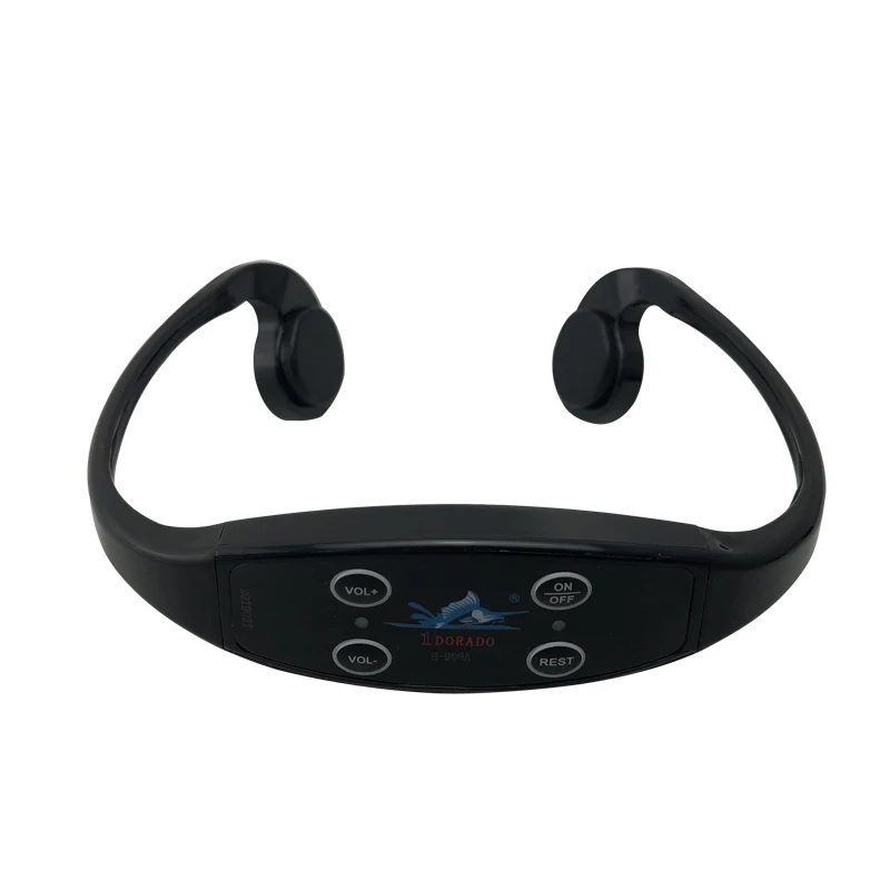 Waterproof Wireless Wide Range Signal Receiving Bone Conduction Headset And Transsmitter For Swimming Training Communication