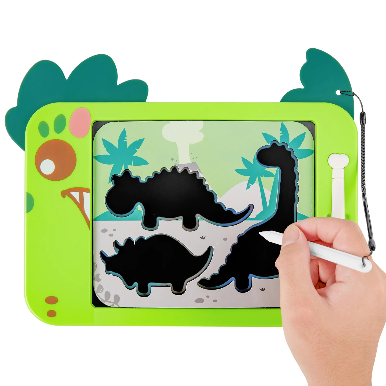 LCD Writing Tablet 2 Pack Electronic Writing Drawing Board Pad Erasable เด็ก Doodle Board ของเล่นเพื่อการศึกษาสําหรับ 3-6 ปี