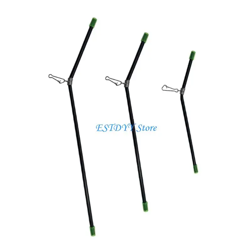 

G6DE 5pcs/10Pcs Anti Entanglement Tube Balance Connector Sea Fishing Accessories with Buckles Swivels Tackle Equipment