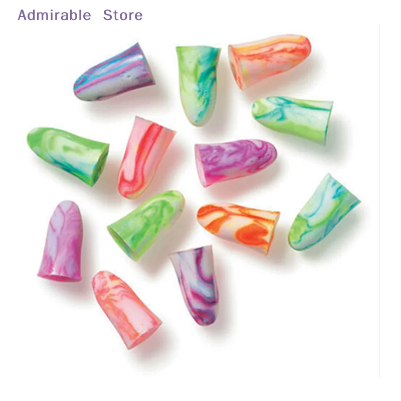 [W]10PCS/5bag Spark Soft Light Foam Ear Plugs Defenders Protectors Earplugs
