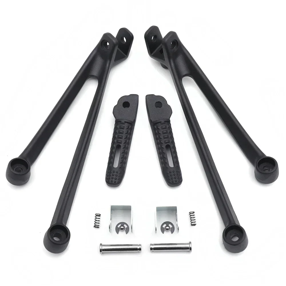 

Motorcycle Rear Passenger Foot Pegs Brackets for BMW S1000RR 2010-2018 Parts Black/Sliver