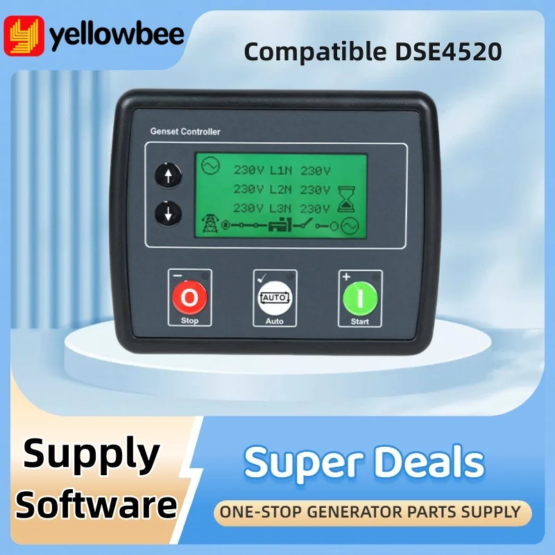 

2025 New Deep Sea Smart Generator Controller Genset Auto Start Control Panel Board DSE4520
