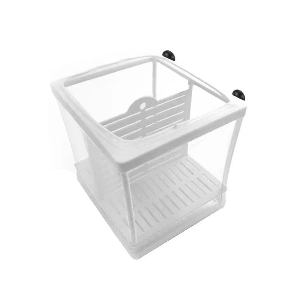 Aquarium Isolation Box Fish Isolation Net Hatching With Breeding Box Net Suction Young Dense Fish Cups Breeding A5z4