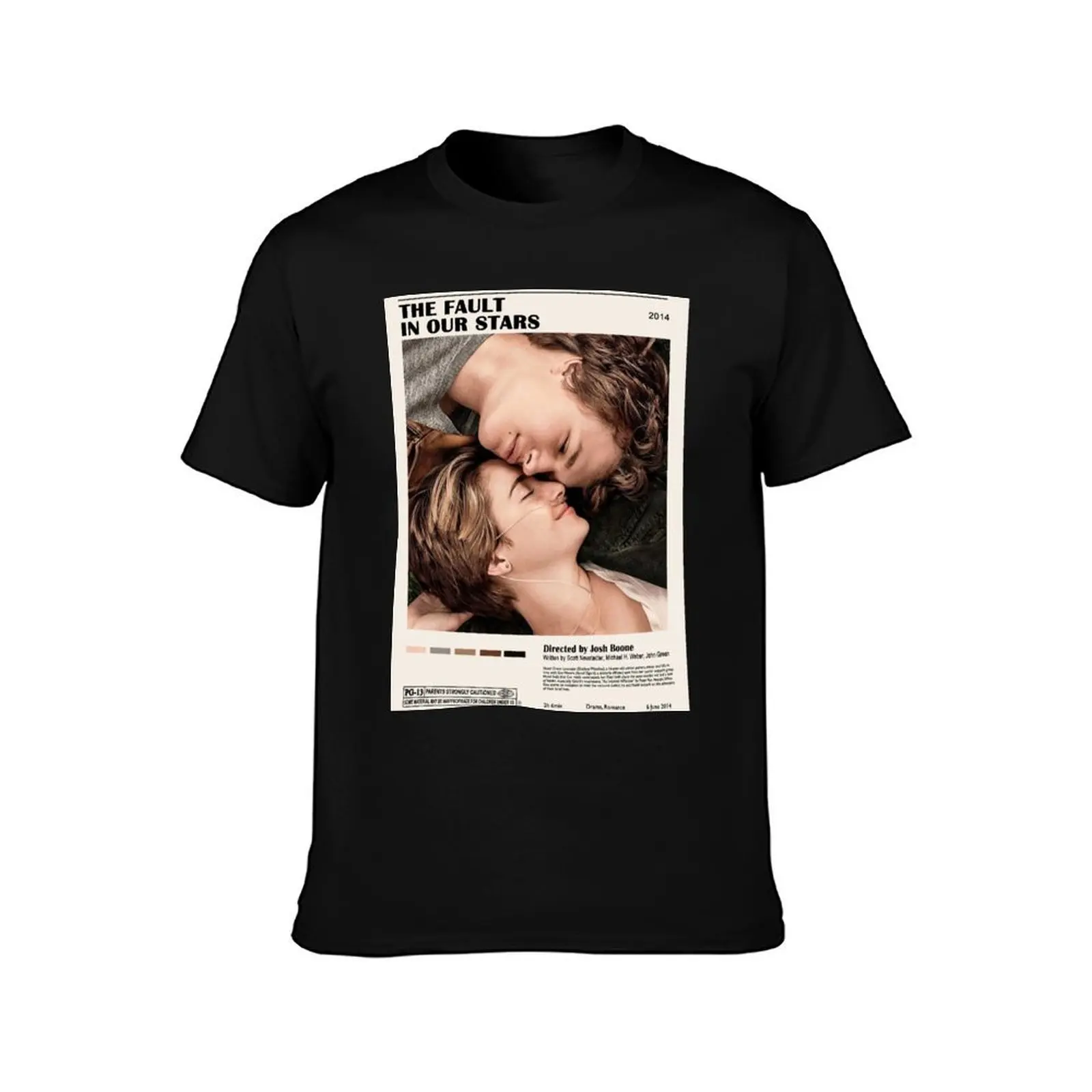 The Fault in Our Stars T-Shirt, Summer Casual Cotton Tee, Oversized Streetwear Tops, Vintage Graphic Print, Unisex Men Women