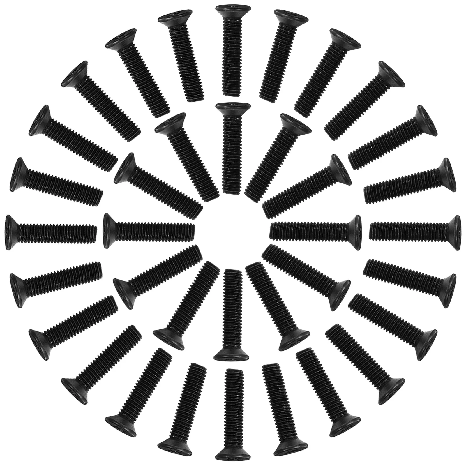 

50 шт., электрическая дрель, винт с резьбой, левая резьба, патрон с хвостовиком, адаптер, стальной крепежный винт, болт с плоской головкой, сменная дрель