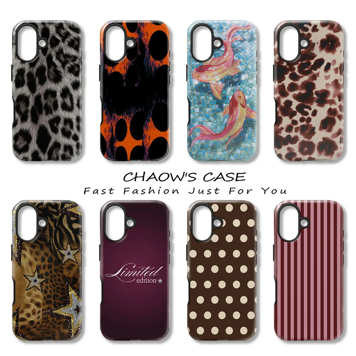 Dreamy Watercolor Koi Goldfish Phone Case for Samsung Galaxy S20 S23 S24 S25 S26 FE Plus Ultra Edge 4G5G Double-layer Back Cover