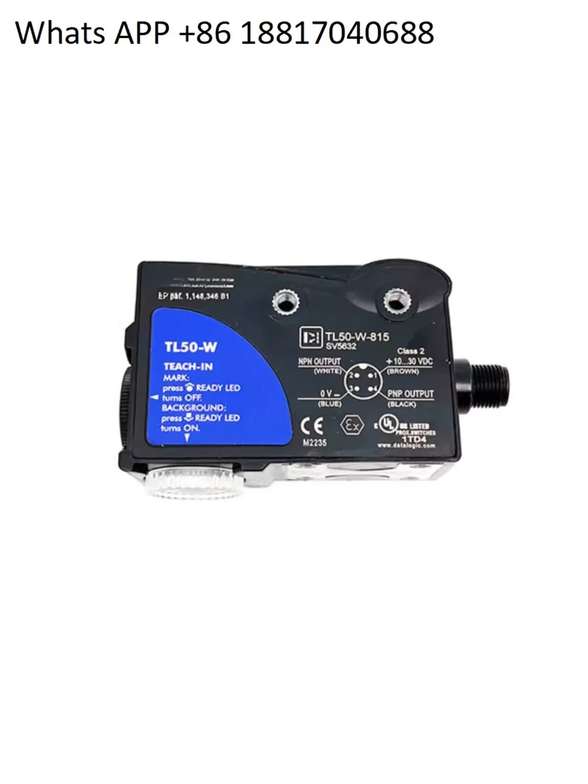 HOT DATALOGIC color mark sensor TL50-W-815 electric eye three-color light source
