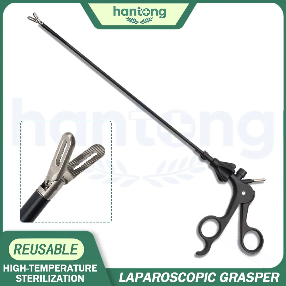 5mm Reusable Laparoscopic Surgical Hand Instruments Grasper Forceps for Laparoscopy Surgery STZ Sterilizable