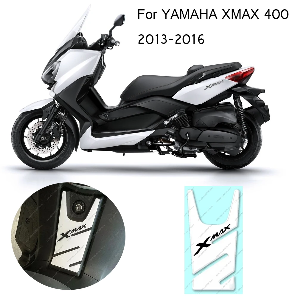 

Motorcycle Pedal Protection Anti Scratch Protective Sticker 3D Epoxy Resin Sticker For YAMAHA XMAX 400 2013-2016