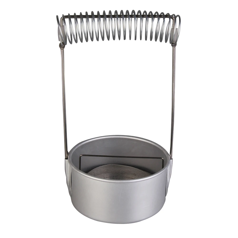 Brush Washer with Screen and Holder Spring Oil Painting Pen Brush Washer Removable Filter Stainless Steel School Stationery