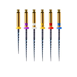 3szt Dental Pro Variable Taper NITI Files Blue Heat Activation Files SX-F3 Dental Engine File Use Dental Endodontic Files