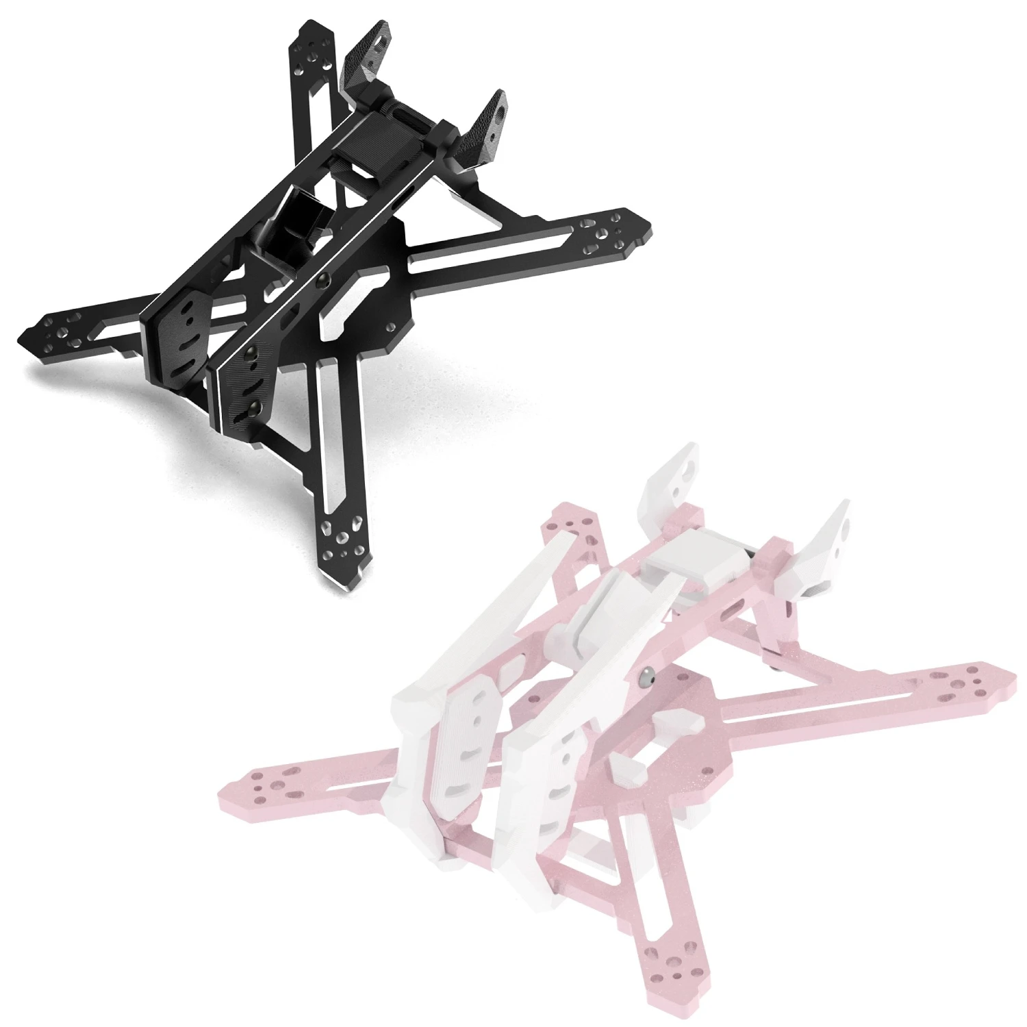 DolphinRC PrismFly X2 2 inch Toothpick Freestyle T700 Carbon Frame True X Shape Wheelbase 115mm Compatible with O4 Air Unit