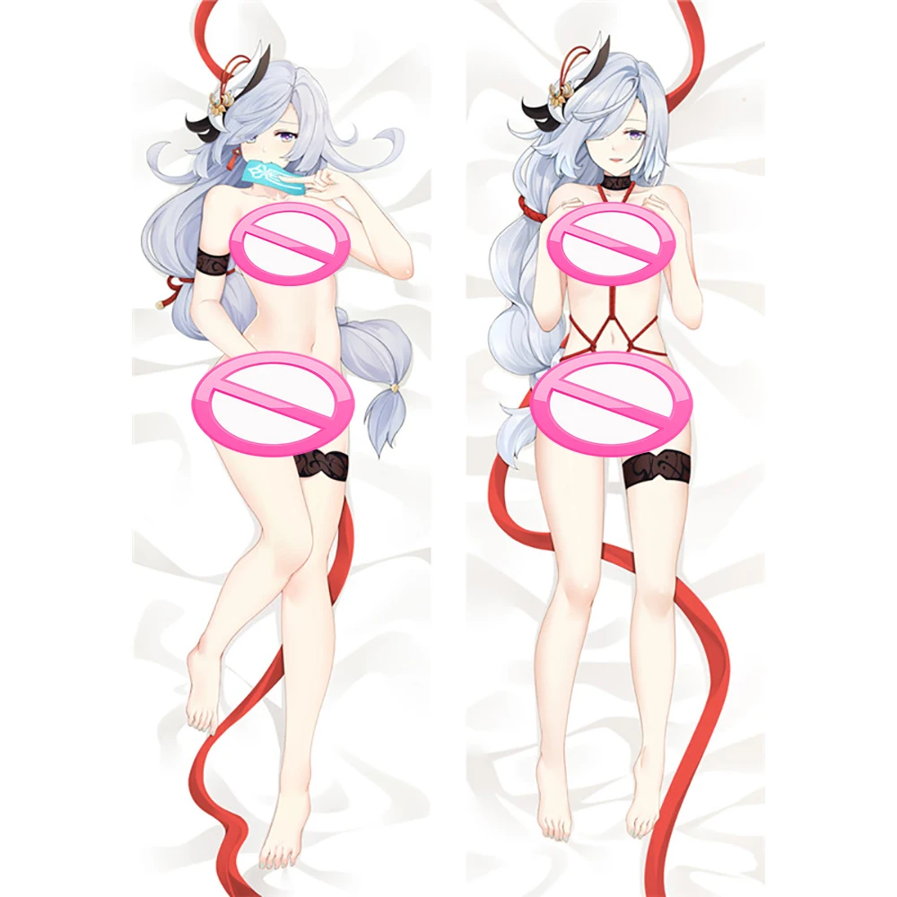 

180cm Genshin Impact Shen He Dakimakura Hugging Body Pillow Case Anime Cushion Cover Bedroom Bedding Pillow Cover Cosplay Case