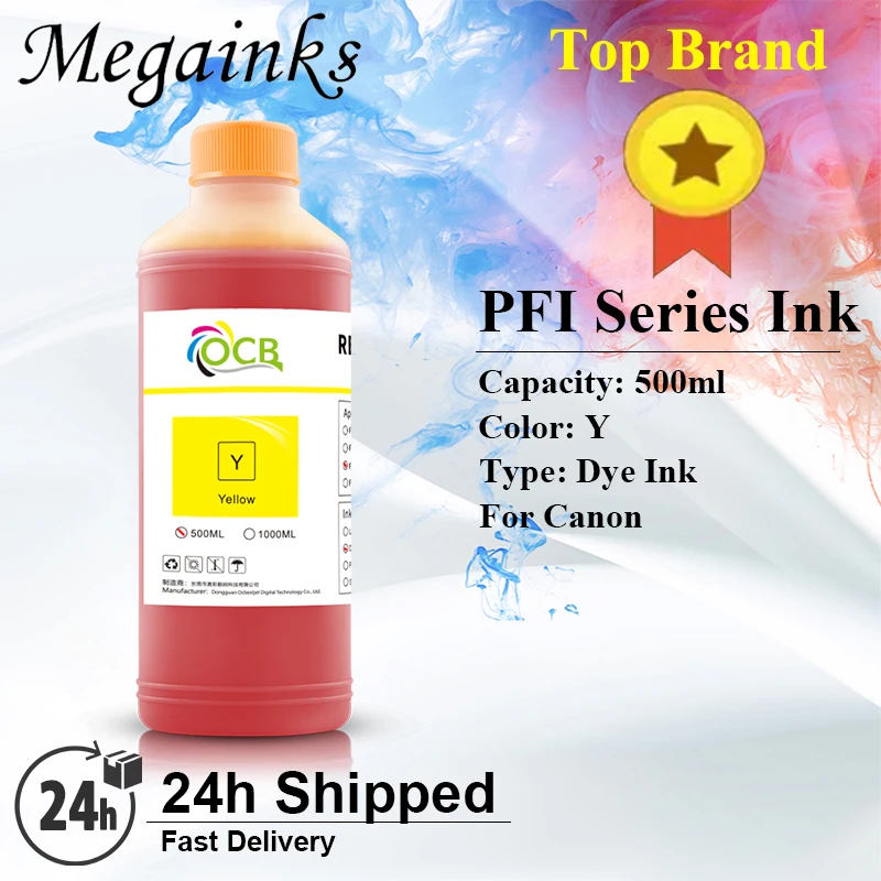500ml Farb tinte für Canon ipf605 ipf670 ipf680 ipf685 ipf700 ipf710 ipf750 ipf770 ipf770 ipf5200 ipf8000 ipf8100 ipf8400 Drucker