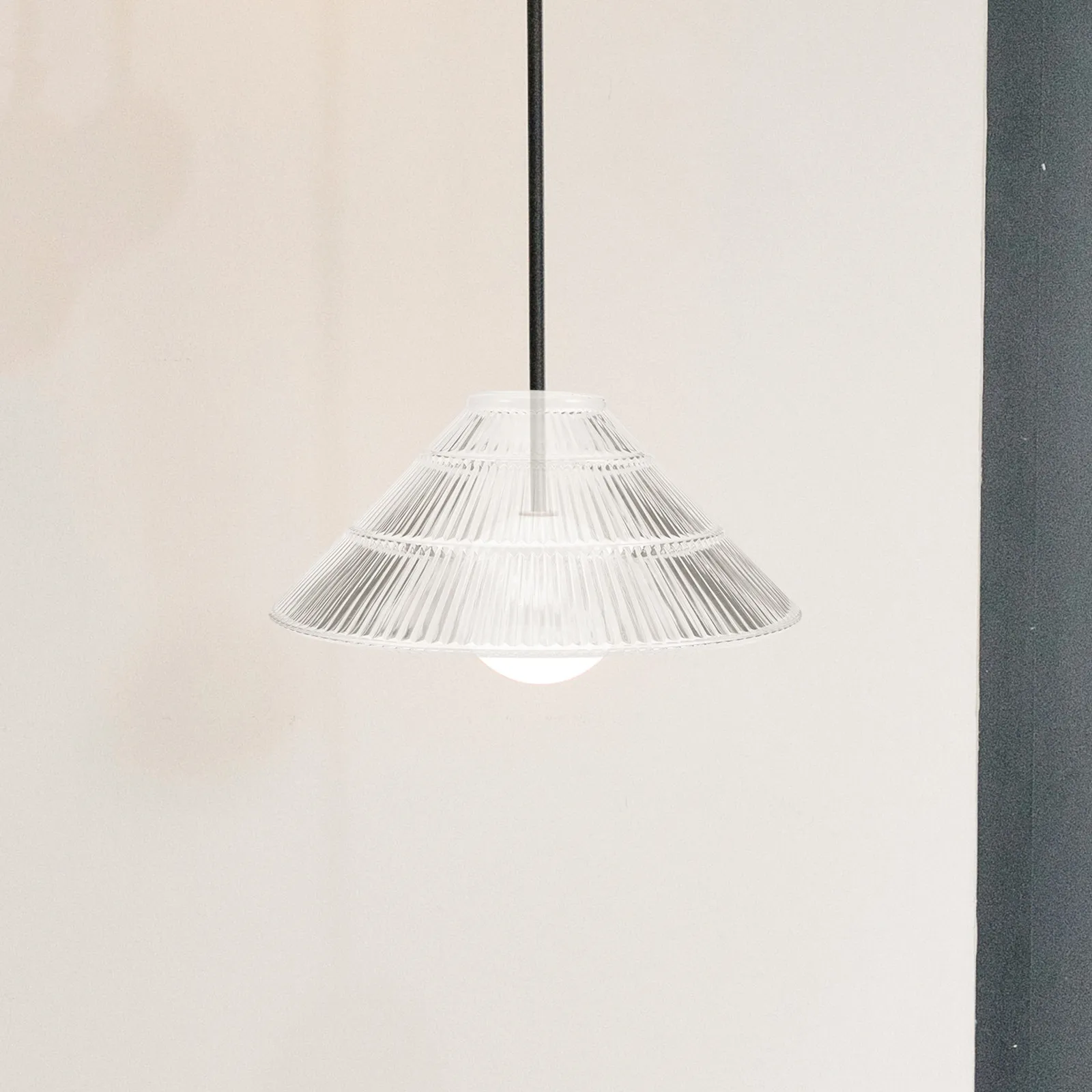 

Подвесной светильник из стекла 200 мм, 3-уровневый, современный, в индустриальном винтажном стиле, для домашнего декора, абажур для лампы