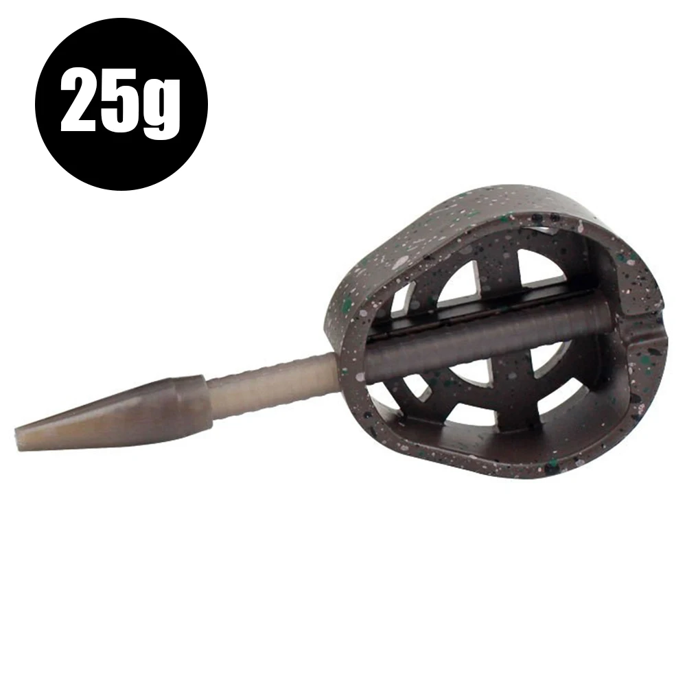 Angeln Köder Käfig Halter Zink-legierung Methode Feeder Angeln Tragbare Angeln Zubehör Angeln Terminal Tackle-Tool