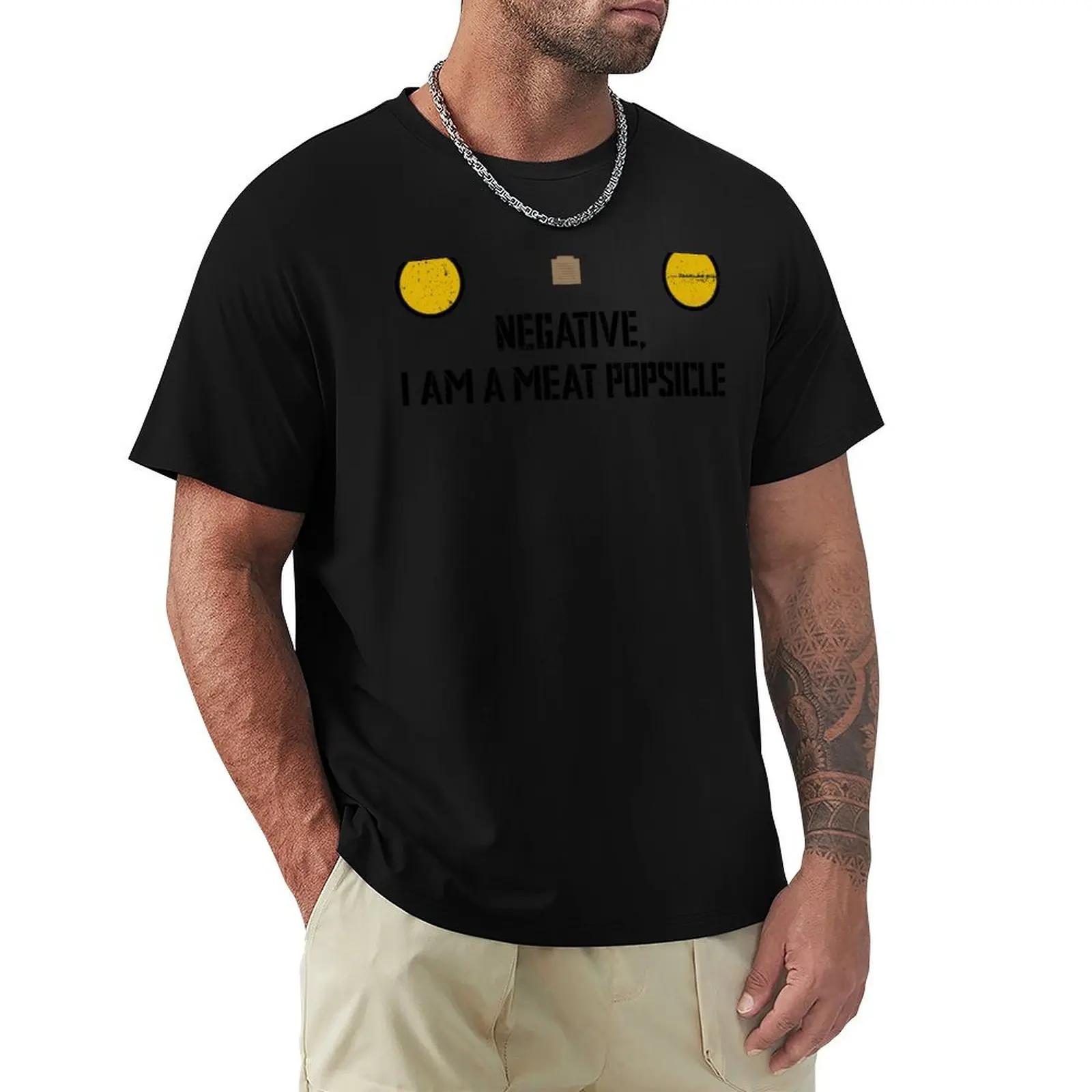 

Fifth Element - Meat Popsicle T-Shirt vintage summer tops rapper graphic tees mens t shirt