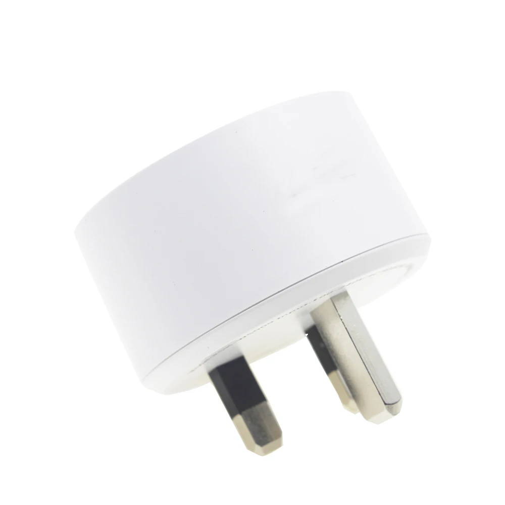 UK 13A Smart WiFi Power Plug with 2 Outlets Energy Monitor Timer Socket Outlet