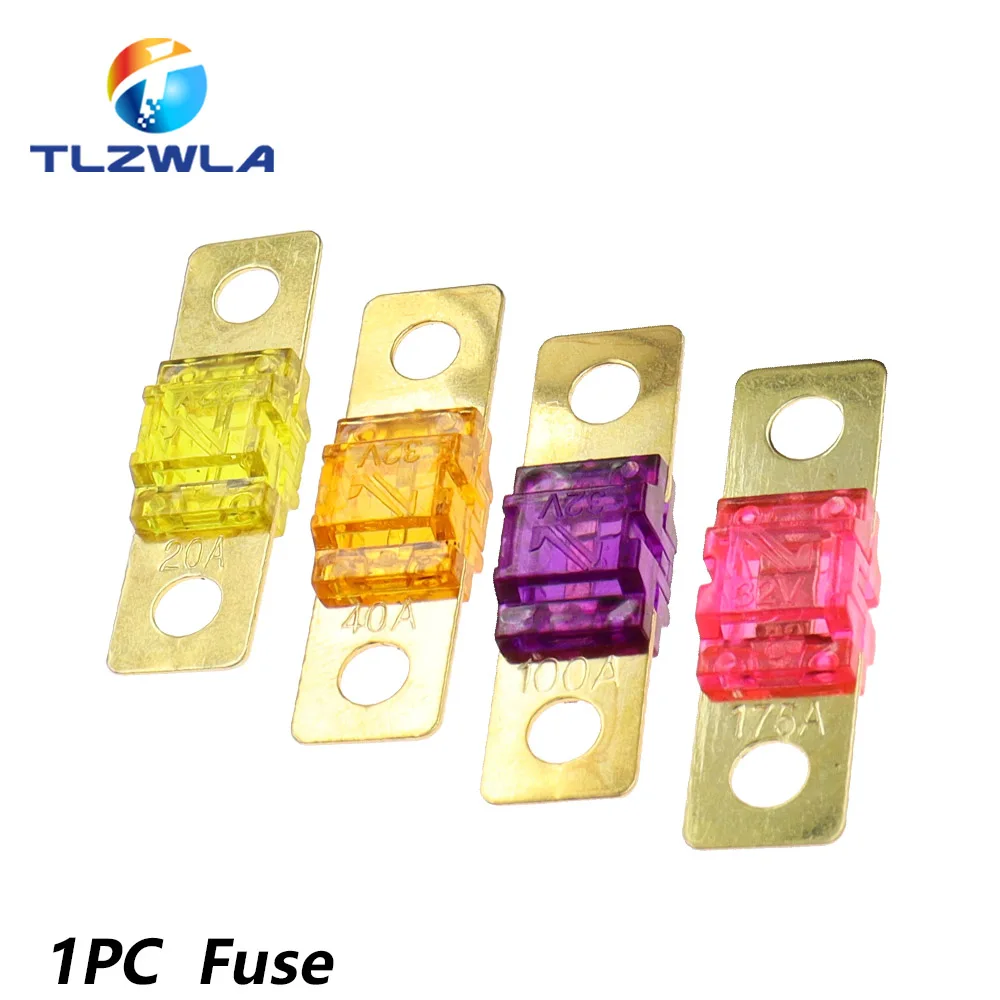 1Set Auto Audio Auto Mini ANL AFS Auto Sicherung Halter Block mit Sicherung 20A 30A 40A 50A 60A 80A 100A 150A 200 MINI ANL 32V Gute Qualität