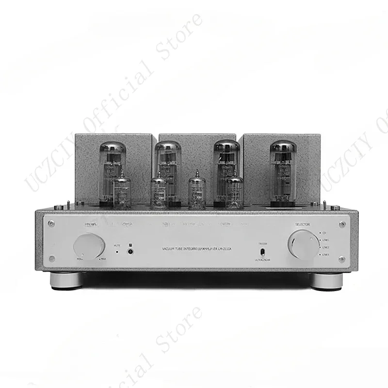 Line Tube Magnetic Amplifier LM-211IA Integrated EL34*4 Push-Pull Remote Control Tube Amplifier 32W*2(Ultralinear) 15W*2(Triode)