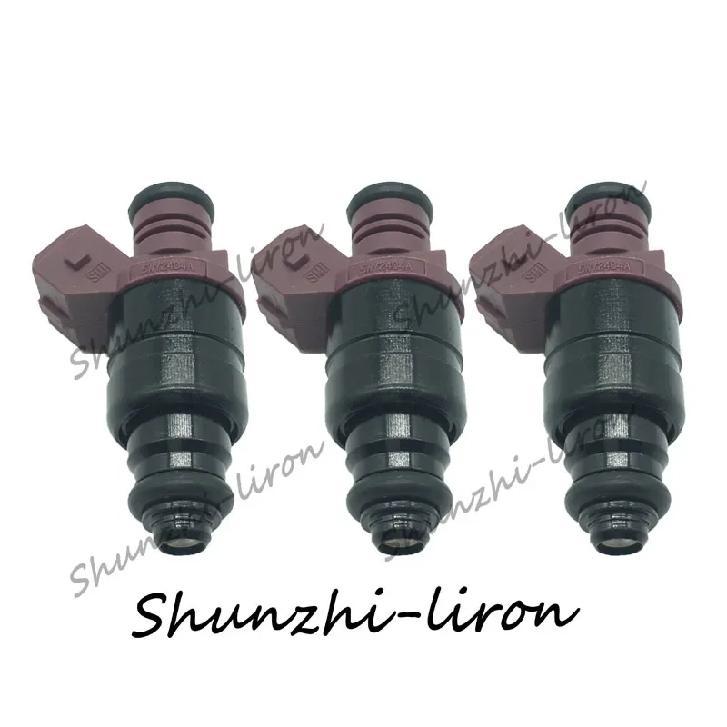 3pcs Fuel Injector Nozzle For Benzine Siemens Injectoren Chery QQ0.8 OEM 5WY2404A 5WY 240 4A